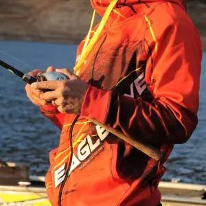 우수한 보온성 낚시의류 남성 기모 후드집업 피싱복 경량낚시복 낚시패션 야외 낚시상의 쾌적한 바다낚시