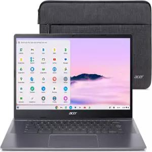 Acer 크롬북 플러스 515 노트북 구글 AI 탑재 - 15.6인치 풀 HD 1920 x 1080 IPS 터치 디스플레이 인텔