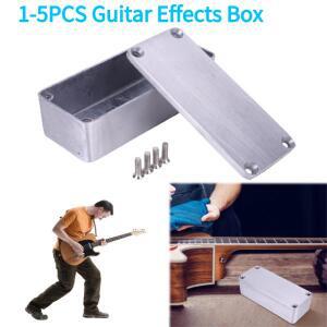 1-5PCS 나사포함 페달 인클로저 다이 캐스팅 알루미늄 박스 스톰프 악기 키트