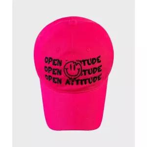 오픈 ATTITUDE 스마일 볼 캡 HOT 핑크 볼캡 핫핑크 1920788