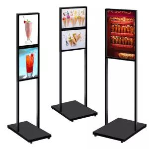 카페 입간판 철제 배너 거치대 제작 가게 안내 A2 A3 철제입간판 철제배너 입간판제작 카페입간판