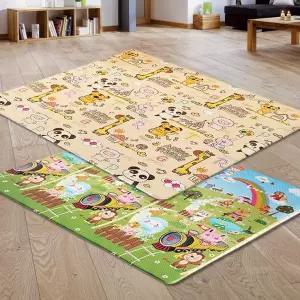 어린이국민용 디자인메트 놀이방매트 아파트바닥 실용 구성 깔끔 수납