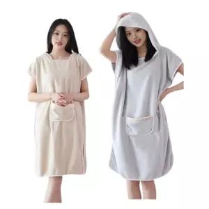 여름 겨울 샤워후 옷대용 샤워타월 가운 해변 비치타올