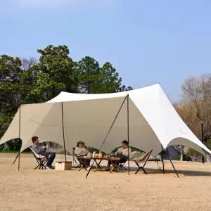 11미터 9미터 야외 300D 클라우드 천막 초대형 무광택 화이트