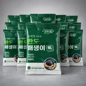 완도산 싱싱두룸 선유가 오세경 어부 완도 매생이 톡세척 매생이 블럭 20팩