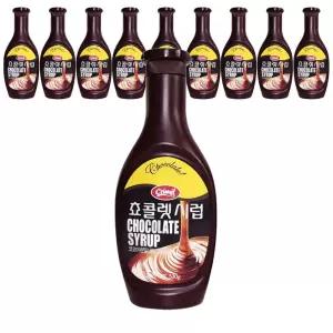 초코시럽 530g x 10개입 서강초코시럽 초코시럽530g 서강초코