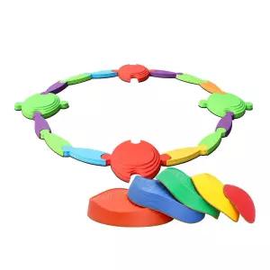 체육관 균형감각 징검다리 16p 레인보우 디딤대 5p 체육교구