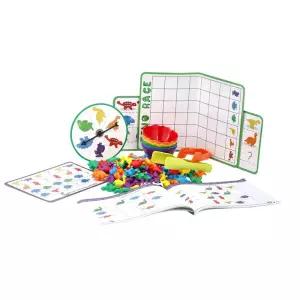 칼라미니공룡 수세기 그림판 주사위 놀이세트 문제해결능력