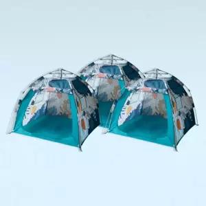 영유아 캠핑체험 놀이용 원터치 텐트 3종 종합세트 돌봄교실