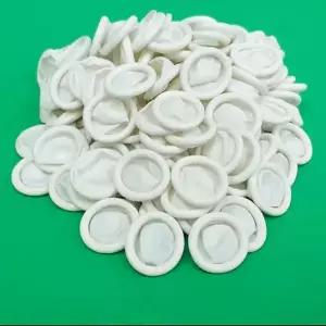 호환  정전기 방지 일회용 손가락 침대 미끄럼 방지 라텍스 고무 장갑 손가락 끝 보호대 시계 도구 50 개