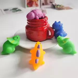 미니 공룡 말랑이 5종/스퀴시/완구/촉감/놀이/주물럭/ASMR/장난감/말랑/세트/손장난감/끈끈이손/인형/감각