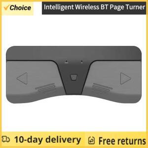 BT 페이지 뒤집게 무선 음악 페달 기타 바이올린 피아노용 충전식 부품 전자 시트 플립 악기