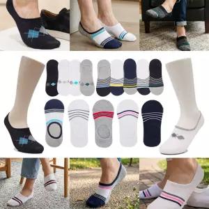 [티케이]남여 페이크삭스 면덧신 10켤레 19종택1 심플한 디자인 여름 양말