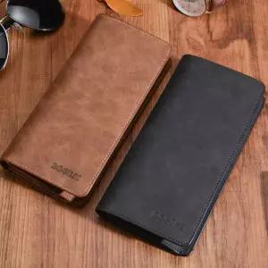 남자 장지갑 얇은 지폐수납 슬림 소프트 카드 선물