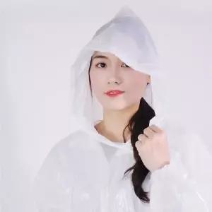 [기회공작소]판초 우의 PE 휴대용 레인코트