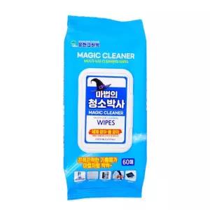 캡형 티슈 얼룩제거 클 세정 60매 리너 매직클 매직크 크 마법의청소박사