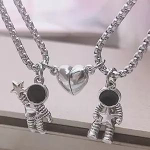 선물 독특한 데일리 식 발렌타인데이 여자 목걸이 주년 자석 커플 귀여운