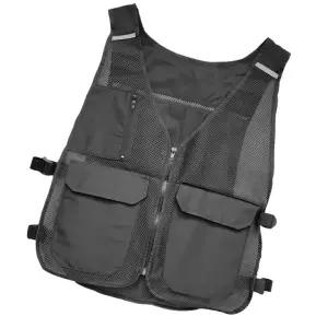 인쇄가능 얼음 블랙 조끼 쿨 작업 냉감 냉 팩8개 아이스 여름