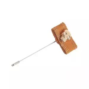 정장 브로치 남자 부토니에 정장악세사리 고급 악세사리 골드스컬 결혼소품