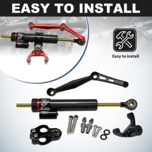 호환 Ducati Monster 937 950 2021-속도 흔들림 안전 액세서리용 오토바이 스티어링 댐퍼 브래킷 안정기 지