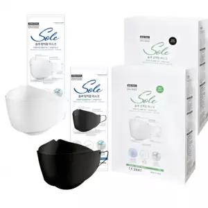 KF94 성인마스크 솔래 국산마스크 입체형3D 마스크 개별포장1매입×400장 의약외품 국내산