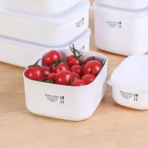 사각 초소형밀폐통 나카야 식품보관용기 2P 초소형 190ml 밀폐통 이유용품 초