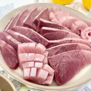 kbhbz 산지직송 초대형(5kg-8kg 급) 중대방어 회 세트 기름진 가마살 배꼽살 포함