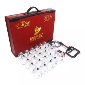 한솔 특대 원터치 수동식 부항컵 부항기 고급형 가정용 30p [f7CEEF0]