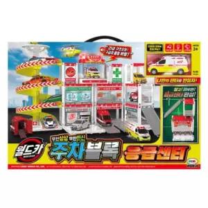 크리스마스 주차 장놀이 장난감 자동차 인형 응급센터 월드카 [fFKJTHT]