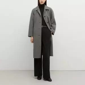 [백화점 정품] 쉬즈미스 울 헤링본 싱글롱코트(SWHCTP41130)