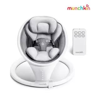 스엔코샵 신생아 먼치킨 자동 바운서 블루투스 스윙