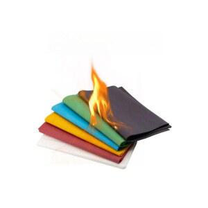 불타는종이 레드 5장 마술 플래쉬페이퍼 20X10CM 축제 공연 10장 화이트