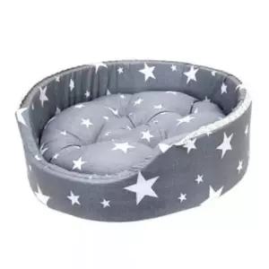 [반려] 애견방석 대진 피치 스타 원방석 대 그레이