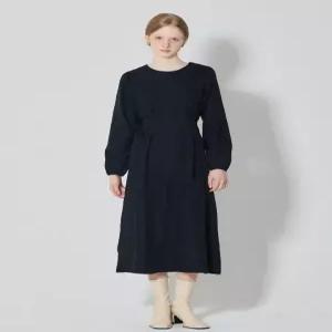 [오조크][오조크(OZOC)]웨이스트 턱 스트링 원피스 (택가격 87000원)