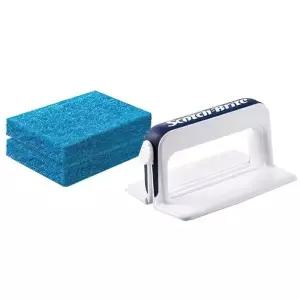 3M 크린스틱 욕실 바닥 욕조 화장실 청소솔 수세미 가정용 세척 도구