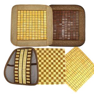 여름 통풍 쿨 차량 자동차 사무실 의자 대나무 방석 시트 허리등받이 허리등받침대