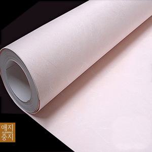 한지벽지 닥향 연분홍색 친환경 도배 바닥재 5평용 전주한지