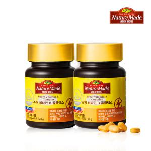 [네이처메이드]슈퍼 비타민 B 콤플렉스 2팩(비타민B 8종 올인원)