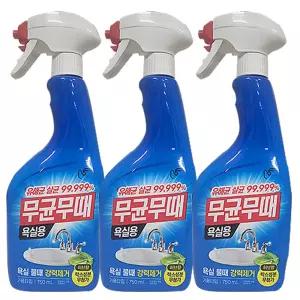 피죤 무균무때 750ml x3개 욕실용/주방용 外 바르는곰팡이젤 드릴펑 배수구 세정제 욕실 주방 청소