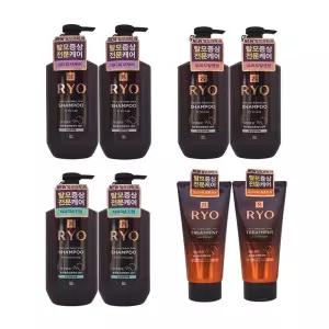 려 자양윤모 탈모케어 샴푸/트리트먼트 지성 건성 민감 400ml/330ml (1개+1개)2입 4종중 선택