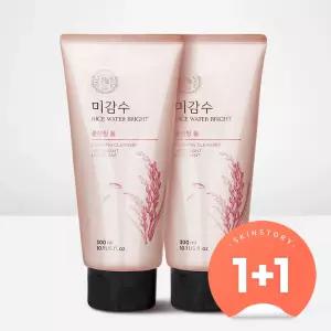 (2개) 더페이스샵 미감수 브라이트 클렌징 폼 300ml (대용량)