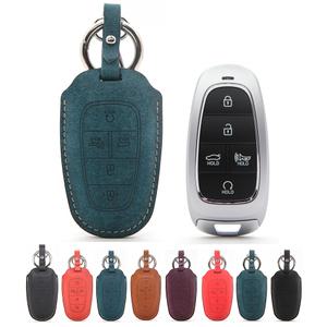 더뉴그랜저 쏘나타DN8 5버튼 스마트키가죽케이스 PH06