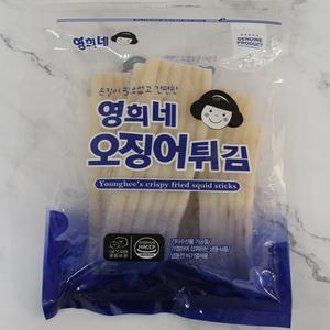 영희네 튀김용 오징어 700g 탈피 손질 슬라이스 오징어채