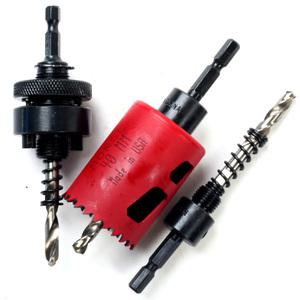 롱홀쏘아바 초강력 임팩(대) 전동드릴 홀커터 센터 육각 임팩아바 홀카타