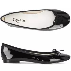 [레페토] 산드리옹 V086V 410 여성 유광 플랫슈즈