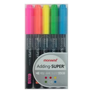 모나미)에딩 형광펜 5색세트
