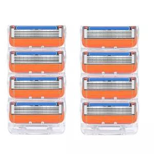 투썬 질레트 퓨전 호환용 면도날 / 5중날 / 2팩 8개입