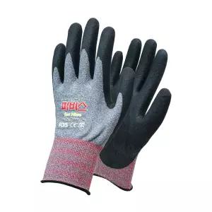 (1켤레구성)국산 파비스 에코그립 그레이 Water Based PU 코팅장갑_1켤레