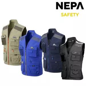 NEPA 메쉬조끼/망사 작업조끼/낚시/등산