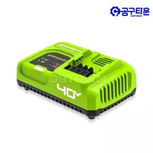 그린웍스 GW2910273 G-MAX 40V 고속 충전기 급속충전